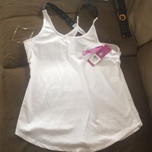 White work out top